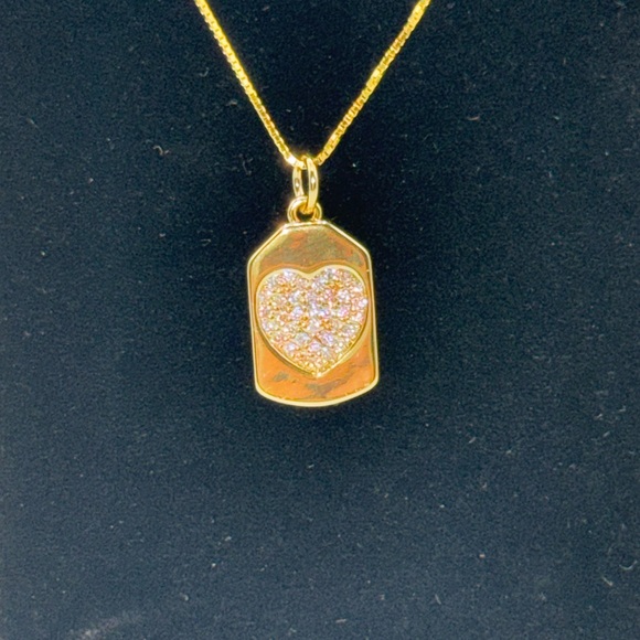 Neiman Marcus Jewelry - 18k Heart Tag Pendant